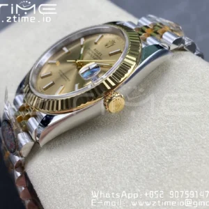 Rolex DateJust 36 126233 Clean 1:1 Best Edition 904L Steel YG Sitck Dial on SS/YG Jubilee Bracelet VR3235 - Super Clone Watch | 1:1 Best Version