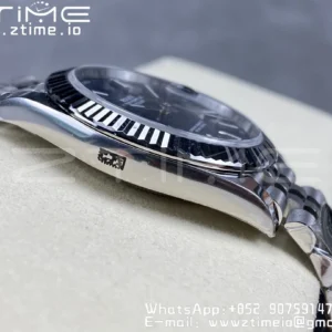 ロレックスデイトジャスト41MM 126334 SSクリーンファクトリー1:1ベストエディションSSジュビリーブレスブルーフルーテッドダイヤルVR3235 - スーパークローン時計｜1:1ベストバージョン