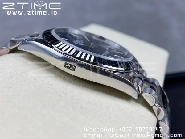 ロレックスデイトジャスト41MM 126334 SSクリーンファクトリー1:1ベストエディションSSジュビリーブレスブルーフルーテッドダイヤルVR3235 - スーパークローン時計｜1:1ベストバージョン