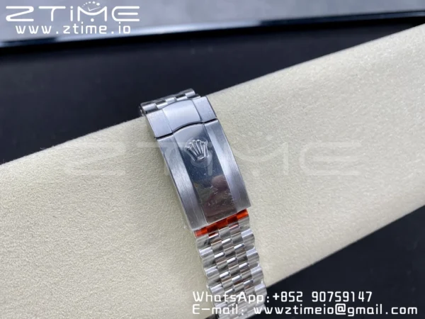 ロレックスデイトジャスト41MM 126334 SSクリーンファクトリー1:1ベストエディションSSジュビリーブレスブルーフルーテッドダイヤルVR3235 - スーパークローン時計｜1:1ベストバージョン