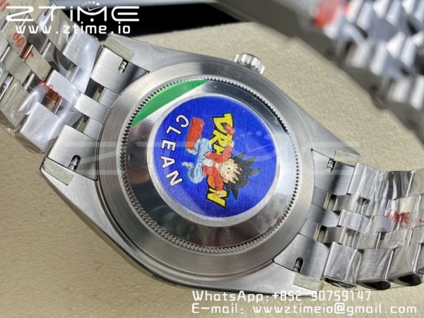 Rolex DateJust 41MM 126334 SS Clean Factory 1:1 Best Edition Green Fluted Dial on SS Jubilee Bracelet VR3235 - Super Clone Watch | 1:1 Best Version