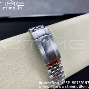 Rolex DateJust 41MM 126334 SS Clean Factory 1:1 Best Edition Green Fluted Dial on SS Jubilee Bracelet VR3235 - Super Clone Watch | 1:1 Best Version