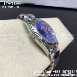 Rolex DateJust 41 126334 Clean 1:1 Best Edition 904L Steel Blue Roman Dial on Jubilee Bracelet VR3235 - Super Clone Watch | 1:1 Best Version