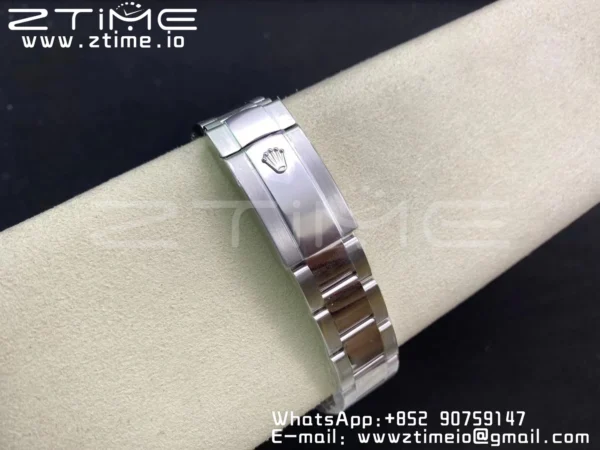 Rolex DateJust 41 126334 Clean 1:1 Best Edition 904L Steel Blue Stick Dial on Oyster Bracelet VR3235 - Super Clone Watch | 1:1 Best Version