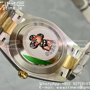 Rolex DateJust 41 126333 SS Clean 1:1 Best Edition 904L Steel Gray Dial Green Roman Marker on SS/YG Oyster Bracelet VR3235 - Super Clone Watch | 1:1 Best Version