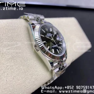 Rolex DateJust 41 126334 Clean 1:1 Best Edition 904L Steel Black Stick Dial on Jubilee Bracelet VR3235 - Super Clone Watch | 1:1 Best Version