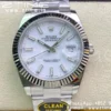 Rolex DateJust 41 126334 Clean 1:1 Best Edition 904L Steel White Stick Dial on Oyster Bracelet VR3235 - Super Clone Watch | 1:1 Best Version