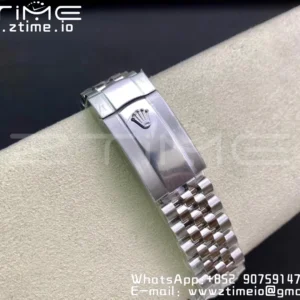 Rolex DateJust 41 126334 Clean 1:1 Best Edition 904L Steel White Stick Dial on Jubilee Bracelet VR3235 - Super Clone Watch | 1:1 Best Version