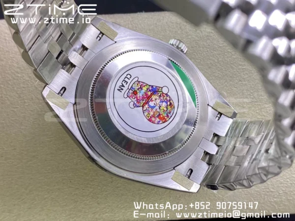 Rolex DateJust 41 126334 Clean 1:1 Best Edition 904L Steel Silvery Stick Dial on Jubilee Bracelet VR3235 - Super Clone Watch | 1:1 Best Version
