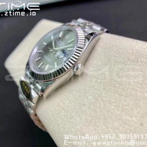 Rolex Rolex DateJust 41 126334 Clean 1:1 Best Edition 904L Steel Gray Stick Dial on Jubilee Bracelet VR3235 - Super Clone Watch | 1:1 Best Version
