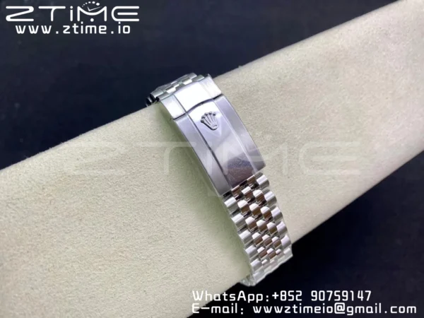 Rolex Rolex DateJust 41 126334 Clean 1:1 Best Edition 904L Steel Gray Stick Dial on Jubilee Bracelet VR3235 - Super Clone Watch | 1:1 Best Version
