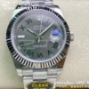 Rolex DateJust 41 126334 Clean 1:1 Best Edition 904L Steel Wimbledon Dial on Oyster Bracelet VR3235 - Super Clone Watch | 1:1 Best Version