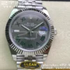 Rolex DateJust 41 126334 Clean 1:1 Best Edition 904L Steel Wimbledon Dial on Jubilee Bracelet VR3235 - Super Clone Watch | 1:1 Best Version