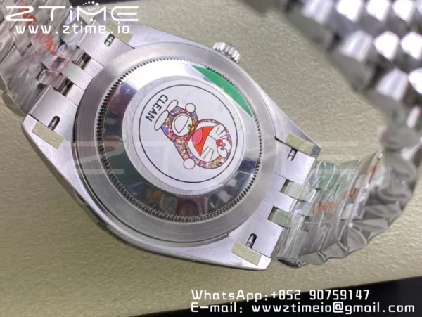 Rolex DateJust 41 126334 Clean 1:1 Best Edition 904L Steel Wimbledon Dial on Jubilee Bracelet VR3235 - Super Clone Watch | 1:1 Best Version