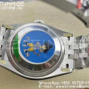 Rolex DateJust 36 126234 904L SS Clean Factory 1:1 Best Edition Fluted Bezel Black Dial on Jubilee Bracelet VR3235 - Super Clone Watch | 1:1 Best Version