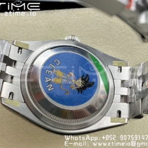 Rolex DateJust 36 126234 904L SS Clean Factory 1:1 Best Edition Fluted Bezel Green Dial on Jubilee Bracelet VR3235 - Super Clone Watch | 1:1 Best Version