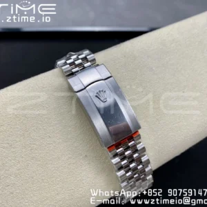 Rolex DateJust 36 126234 904L SS Clean Factory 1:1 Best Edition Fluted Bezel Green Dial on Jubilee Bracelet VR3235 - Super Clone Watch | 1:1 Best Version