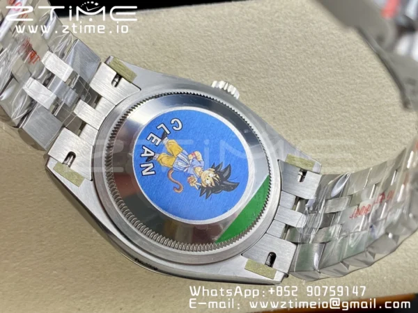 Rolex DateJust 36 126234 904L SS Clean Factory 1:1 Best Edition Fluted Bezel Blue Dial on Jubilee Bracelet VR3235 - Super Clone Watch | 1:1 Best Version