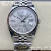 Rolex DateJust 36 126234 904L SS Clean Factory 1:1 Best Edition Fluted Bezel Silvery Dial on Jubilee Bracelet VR3235 - Super Clone Watch | 1:1 Best Version