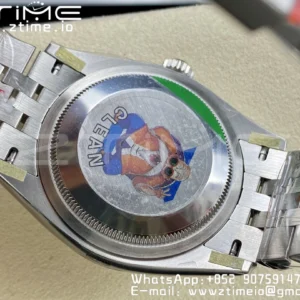 Rolex DateJust 36 126234 904L SS Clean Factory 1:1 Best Edition Fluted Bezel White Roman Dial on Jubilee Bracelet VR3235 - Super Clone Watch | 1:1 Best Version