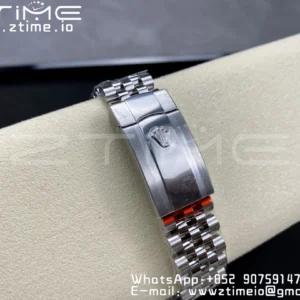 Rolex DateJust 36 126234 904L SS Clean Factory 1:1 Best Edition Fluted Bezel White Roman Dial on Jubilee Bracelet VR3235 - Super Clone Watch | 1:1 Best Version