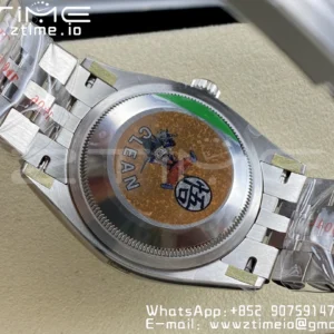 Rolex DateJust 36mm 126234 Clean 1:1 Best Edition 904L Steel Blue Diamond Dial on Jubilee Bracelet VR3235 - Super Clone Watch | 1:1 Best Version