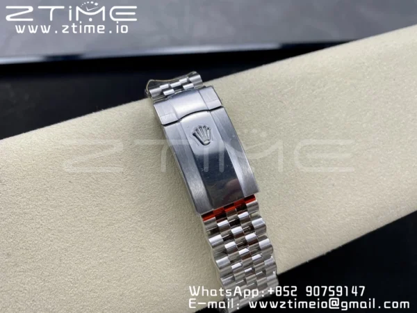 Rolex DateJust 36mm 126234 Clean 1:1 Best Edition 904L Steel Blue Diamond Dial on Jubilee Bracelet VR3235 - Super Clone Watch | 1:1 Best Version