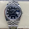 Rolex DateJust 36mm 126234 Clean 1:1 Best Edition 904L Steel Black Diamond Dial on Jubilee Bracelet VR3235 - Super Clone Watch | 1:1 Best Version
