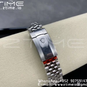 Rolex DateJust 36mm 126234 Clean 1:1 Best Edition 904L Steel Black Diamond Dial on Jubilee Bracelet VR3235 - Super Clone Watch | 1:1 Best Version
