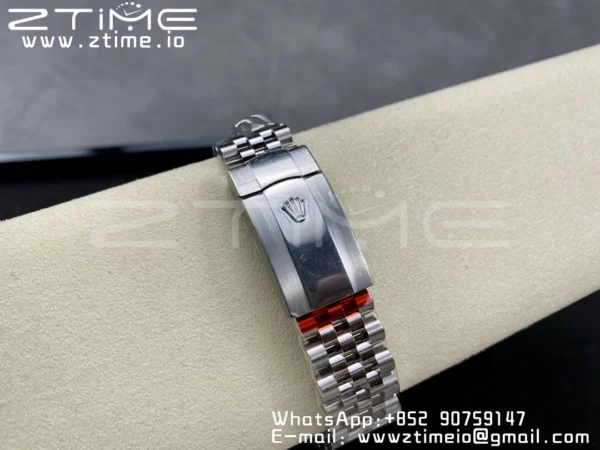 Rolex DateJust 36mm 126234 Clean 1:1 Best Edition 904L Steel Black Diamond Dial on Jubilee Bracelet VR3235 - Super Clone Watch | 1:1 Best Version