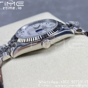 Rolex DateJust 36mm 126234 Clean 1:1 Best Edition 904L Steel MOP Diamond Dial on Jubilee Bracelet VR3235 - Super Clone Watch | 1:1 Best Version