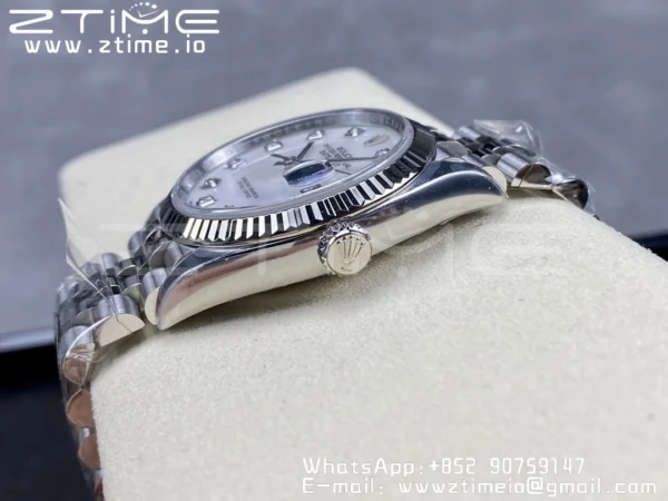 Rolex DateJust 36mm 126234 Clean 1:1 Best Edition 904L Steel MOP Diamond Dial on Jubilee Bracelet VR3235 - Super Clone Watch | 1:1 Best Version