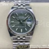 Rolex DateJust 36 SS 126234 Clean Factory 1:1 Best Edition 904L Steel Green Leaf Dial on Jubilee Bracelet VR3235 - Super Clone Watch | 1:1 Best Version