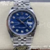 Rolex DateJust 36mm 126234 Clean 1:1 Best Edition 904L Steel Blue Diamond Dial on Jubilee Bracelet VR3235 - Super Clone Watch | 1:1 Best Version