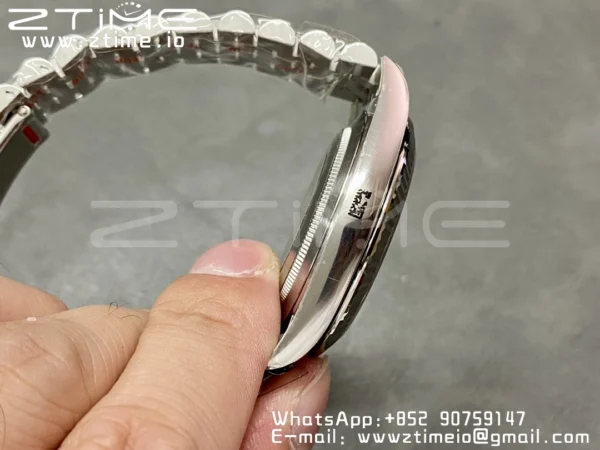 Rolex DateJust 36 126234 904L SS Clean Factory 1:1 Best Edition Fluted Bezel Bluw Roman Dial on Jubilee Bracelet VR3235 - Super Clone Watch | 1:1 Best Version