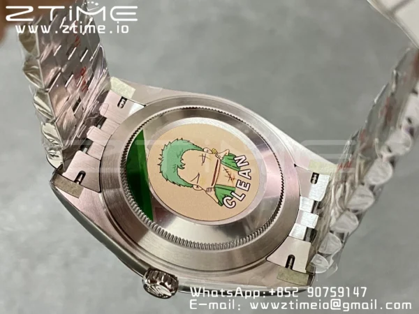 Rolex DateJust 36 126234 904L SS Clean Factory 1:1 Best Edition Fluted Bezel Bluw Roman Dial on Jubilee Bracelet VR3235 - Super Clone Watch | 1:1 Best Version