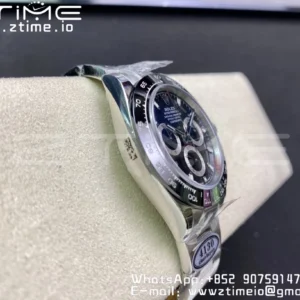 Rolex Daytona 116500 Clean Factory 1:1 Best Edition 904L SS Case and Bracelet Black Dial SA4130 v2 - Super Clone Watch | 1:1 Best Version