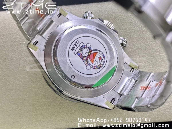 Rolex Daytona 116500 Clean Factory 1:1 Best Edition 904L SS Case and Bracelet Black Dial SA4130 v2 - Super Clone Watch | 1:1 Best Version