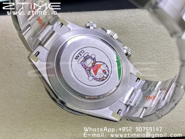 Rolex Daytona 116500 Clean Factory 1:1 Best Edition 904L SS Case and Bracelet White Dial SA4130 v2 - Super Clone Watch | 1:1 Best Version