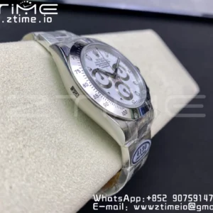 Rolex Daytona 116520 Clean Factory 1:1 Best Edition 904L SS Cassa e Bracciale Quadrante Bianco SA4130 v2 - Orologio Super Clone | 1:1 Best Version