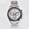 Rolex Daytona 116500 Clean Factory 1:1 Best Edition 904L SS Case and Bracelet White Dial SA4130 v2 - Super Clone Watch | 1:1 Best Version