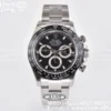 Rolex Daytona 116500 Clean Factory 1:1 Best Edition 904L SS Case and Bracelet Black Dial SA4130 v2 - Super Clone Watch | 1:1 Best Version