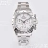 Rolex Daytona 116520 Clean Factory 1:1 Best Edition 904L SS Case and Bracelet White Dial SA4130 v2 - Super Clone Watch | 1:1 Best Version