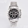 Rolex Daytona 116520 Clean Factory 1:1 Best Edition 904L SS Case and Bracelet Black Dial SA4130 v2 - Super Clone Watch | 1:1 Best Version