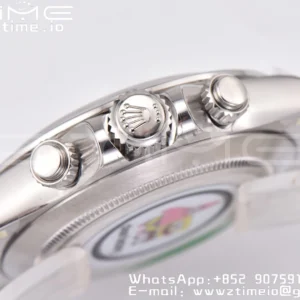 Rolex Daytona 116520 Clean Factory 1:1 Best Edition 904L SS Case and Bracelet Black Dial SA4130 v2 - Super Clone Watch | 1:1 Best Version