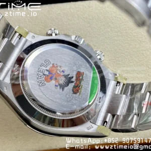 ロレックスデイトナ116509クリーン1:1ベスト版904L SSケースブラックダイヤルSSブレスレットSA4130 V2 - スーパークローン時計｜1:1ベスト版