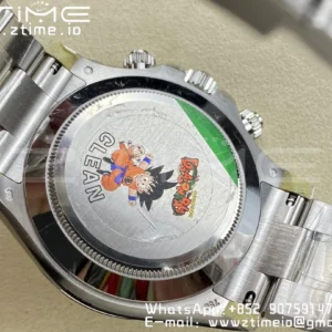 Rolex Daytona 116509 Čisté 1:1 nejlepší vydání 904L SS pouzdro šedý číselník na SS náramku SA4130 V2 - Super klon hodinky | 1:1 nejlepší verze