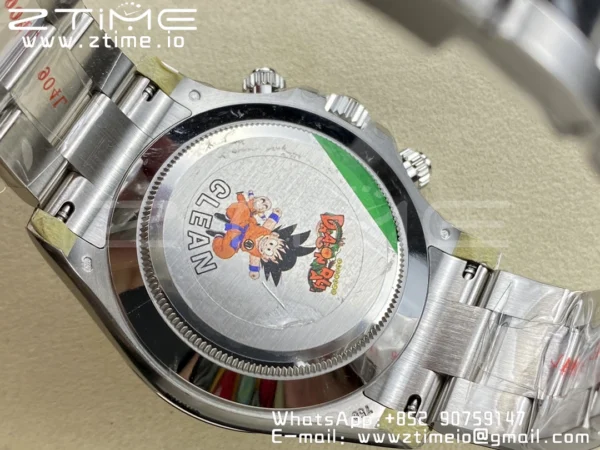 Rolex Daytona 116509 Čisté 1:1 nejlepší vydání 904L SS pouzdro šedý číselník na SS náramku SA4130 V2 - Super klon hodinky | 1:1 nejlepší verze