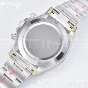 Rolex Daytona 116509 Čisté 1:1 nejlepší vydání 904L SS pouzdro šedý číselník na SS náramku SA4130 V2 - Super klon hodinky | 1:1 nejlepší verze