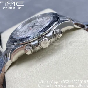 Rolex Daytona 116509 Clean 1:1 Best Edition MOP Dial on SS Bracelet SA4130 V2 - Super Clone Watch | 1:1 Best Version